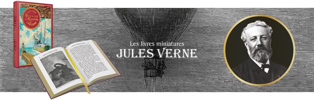 Les livres miniatures Jules Verne