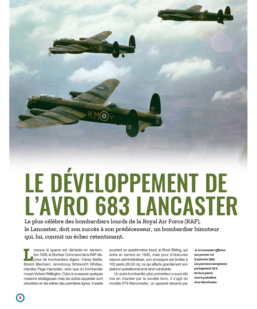 Le Bombardier Avro Lancaster B Mk III