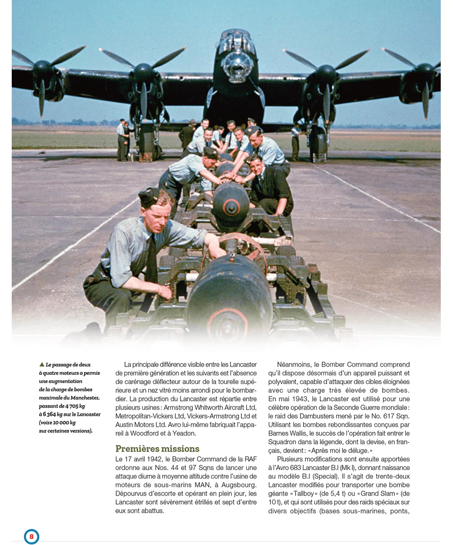 Le Bombardier Avro Lancaster B Mk III