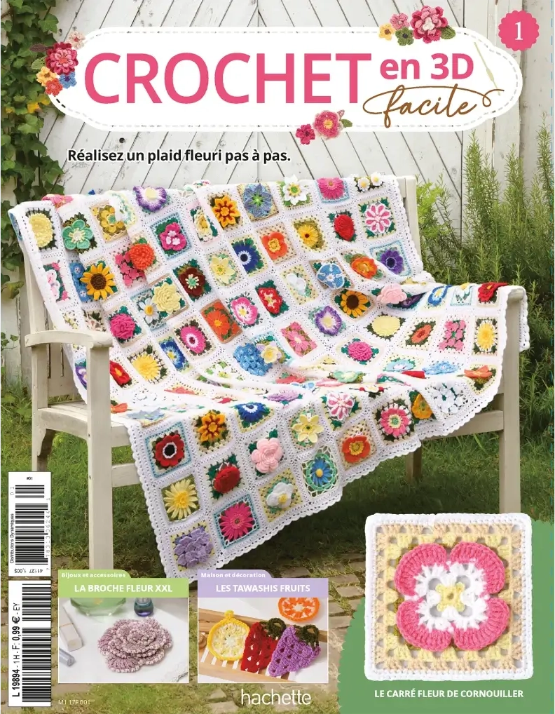 Le fascicule Crochet en 3D facile