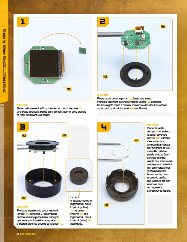 Les instructions disponibles en ligne